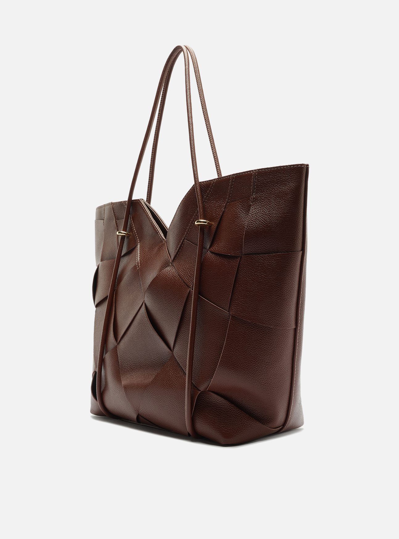 Sarah Large Leather Shopping Bag Handbags Pre Fall 26