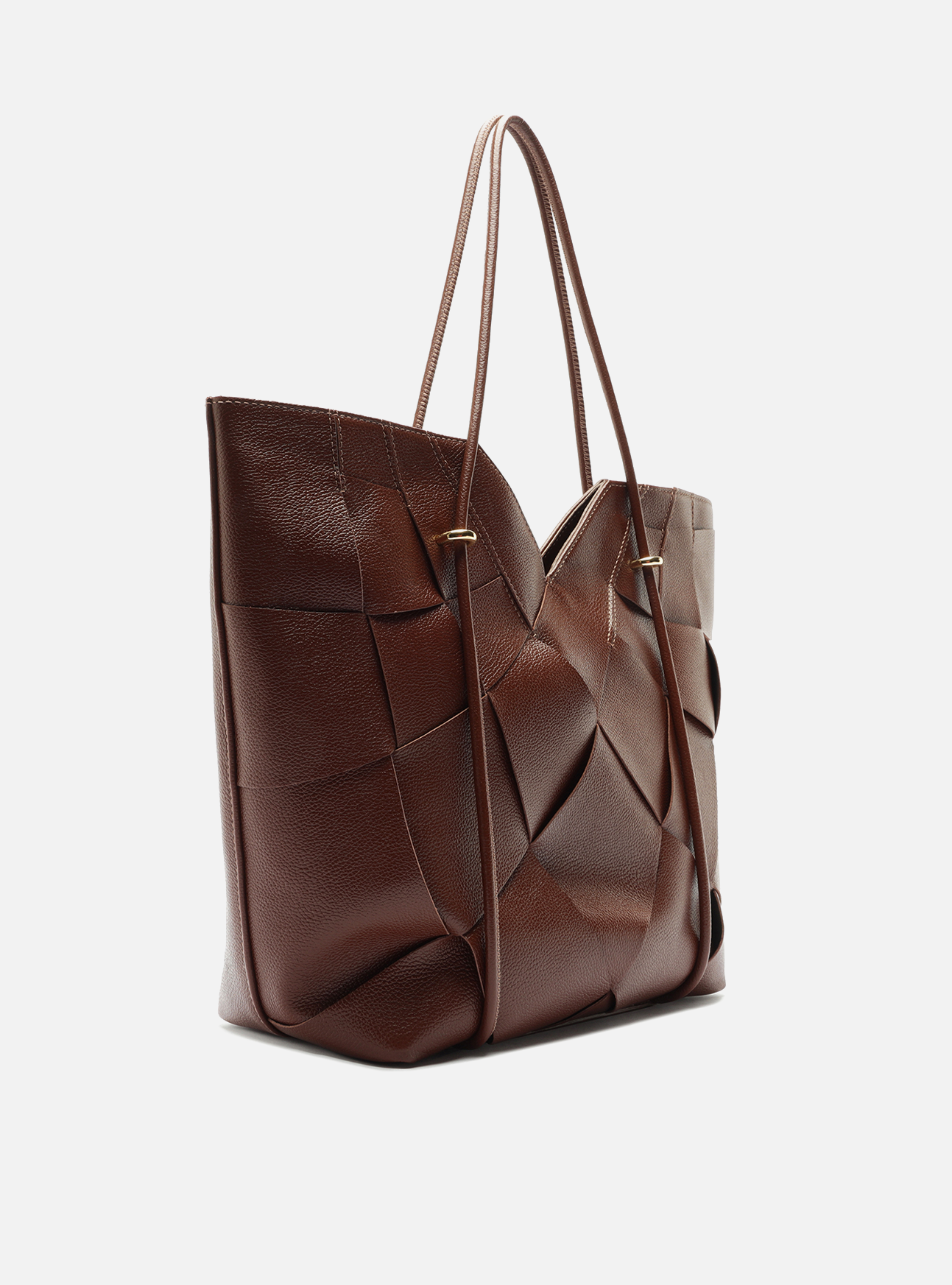 Sarah Large Leather Shopping Bag Handbags Pre Fall 26