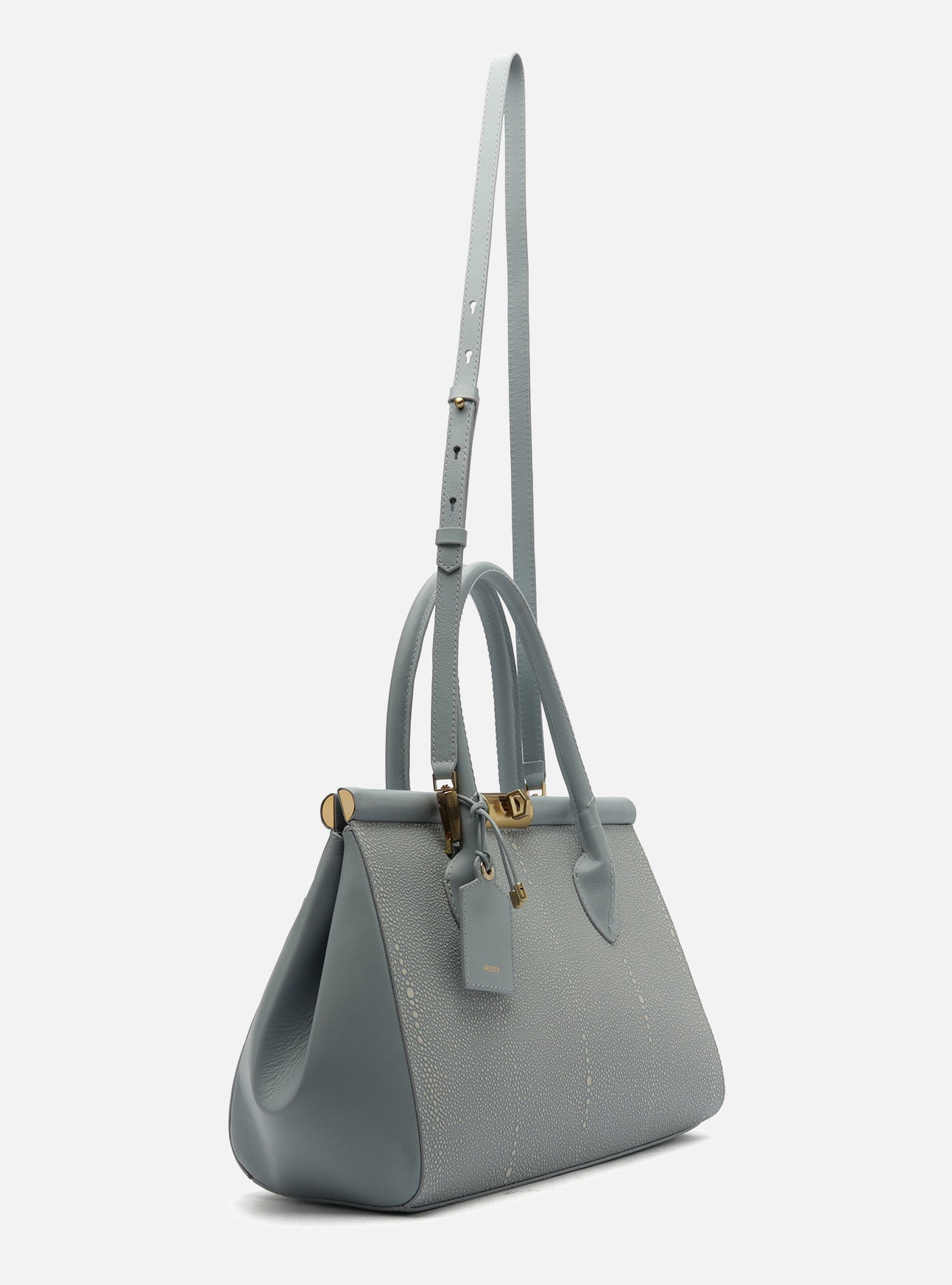 Morgan Medium Leather Tote Handbags U/26