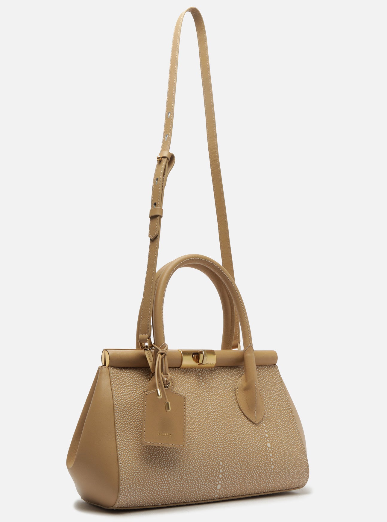 Morgan Medium Leather Tote Handbags U/26