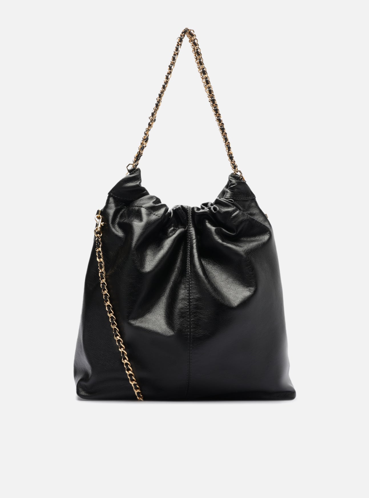 Elizabeth Medium Bucket Leather Handbag Handbags R/26