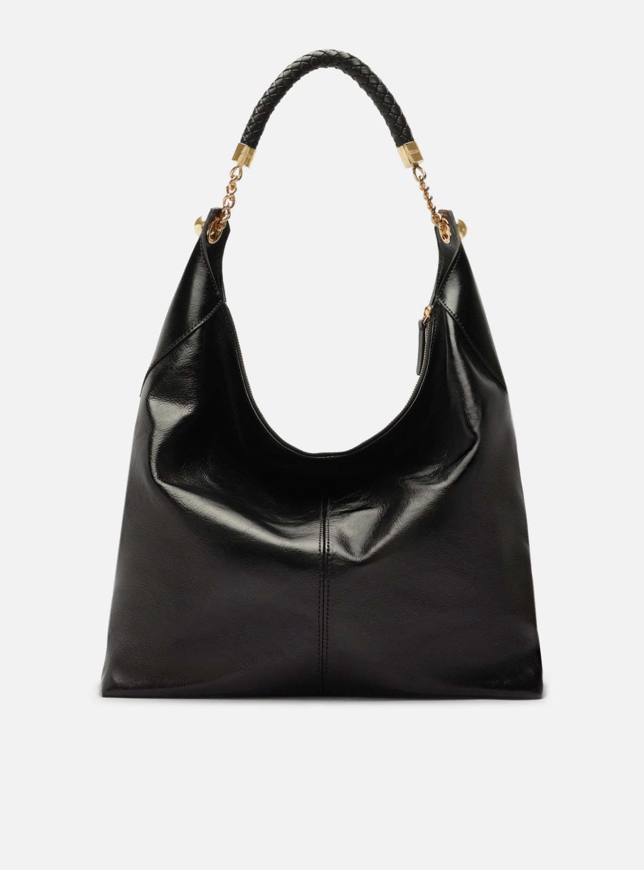 Sloane Large Leather Hobo Handbag F/25