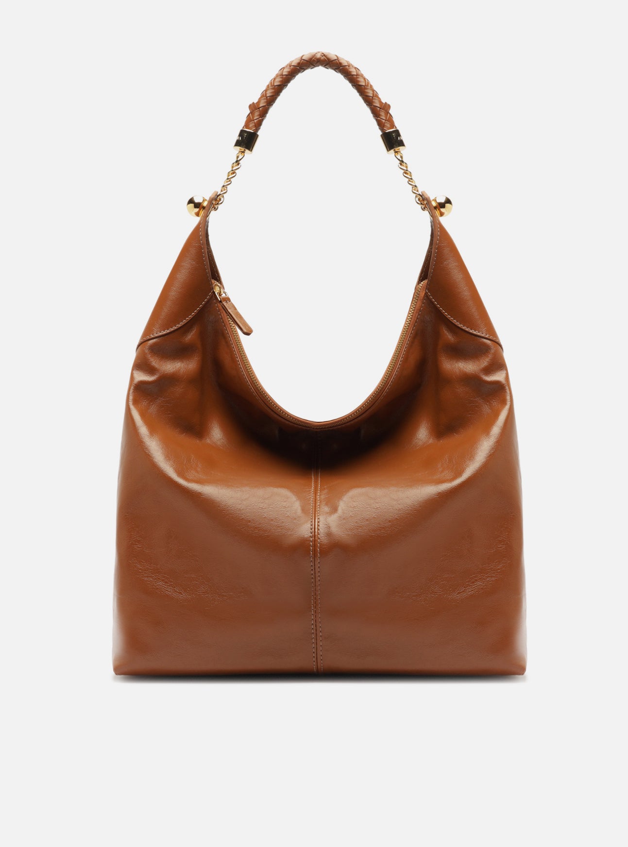 Sloane Large Leather Hobo Handbag F/25