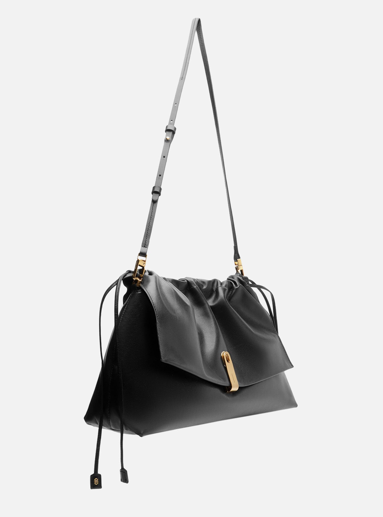 Nicole Large Leather Pouch Handbags F/25