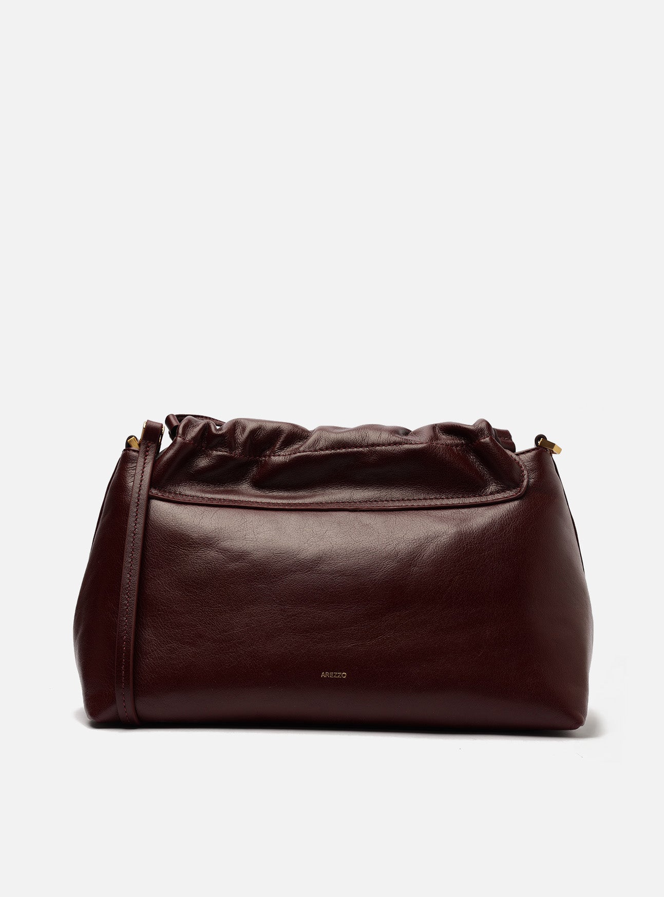 Nicole Medium Leather Pouch Handbag F/25
