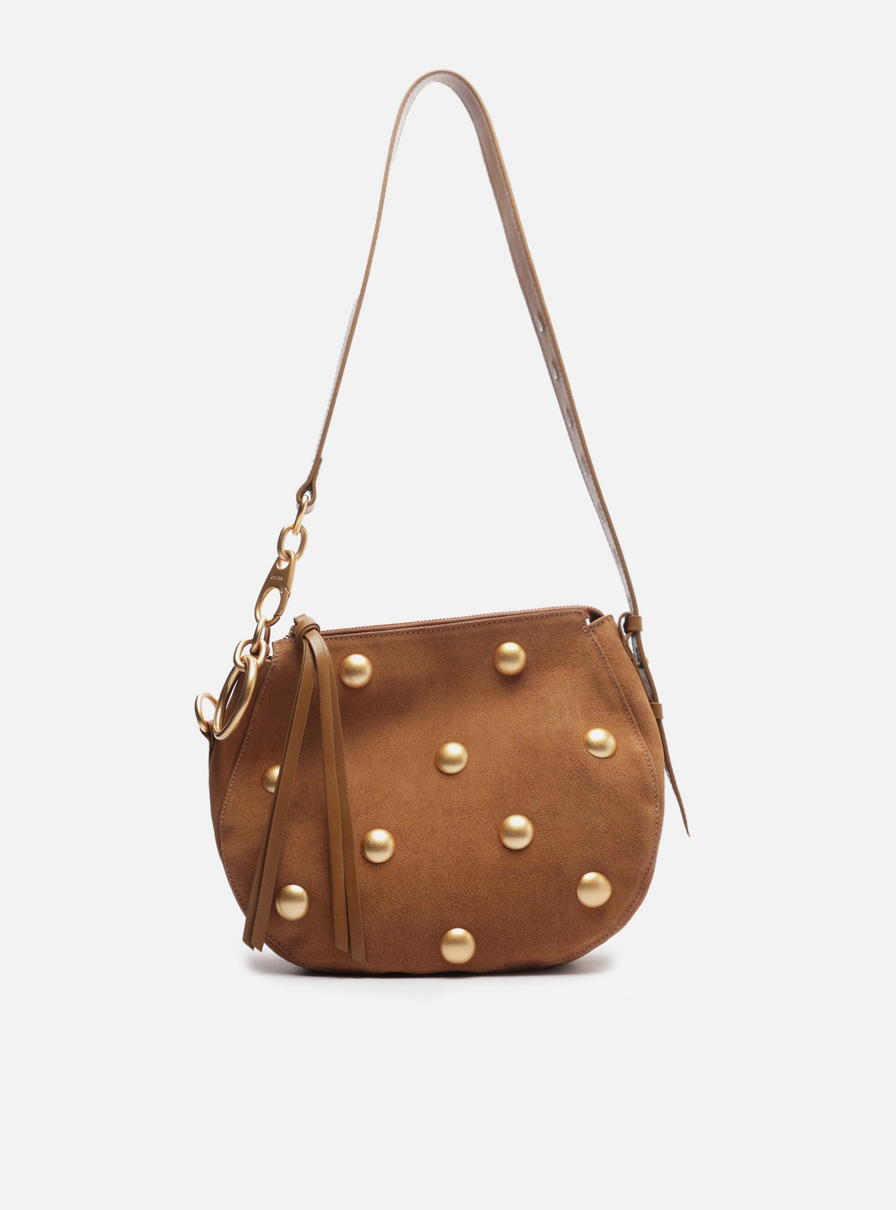 Jamie Medium Suede Crossbody Handbag F/25