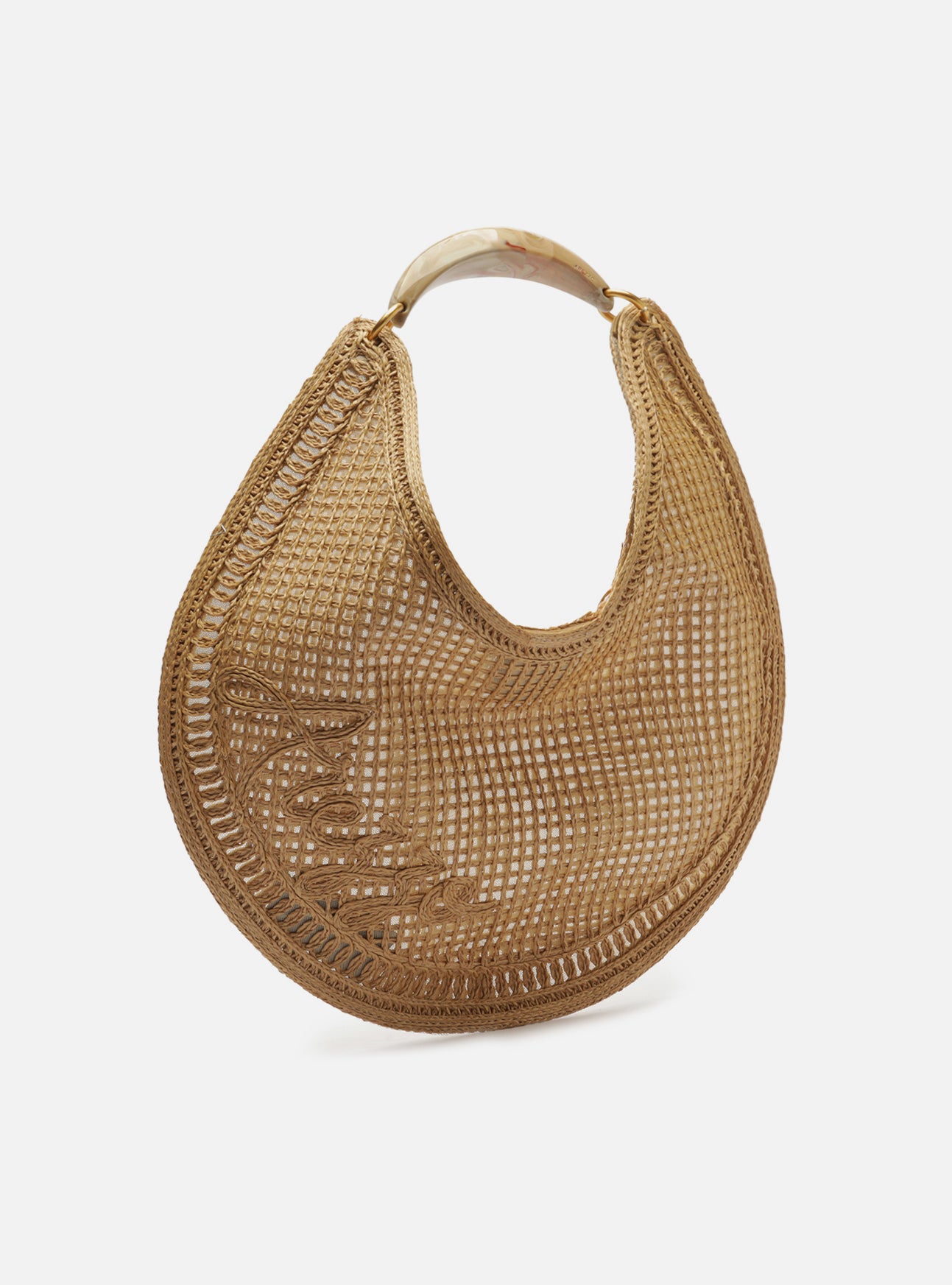 Isla Large Shoulder Bag Embroidery Handbag Handbags S/26