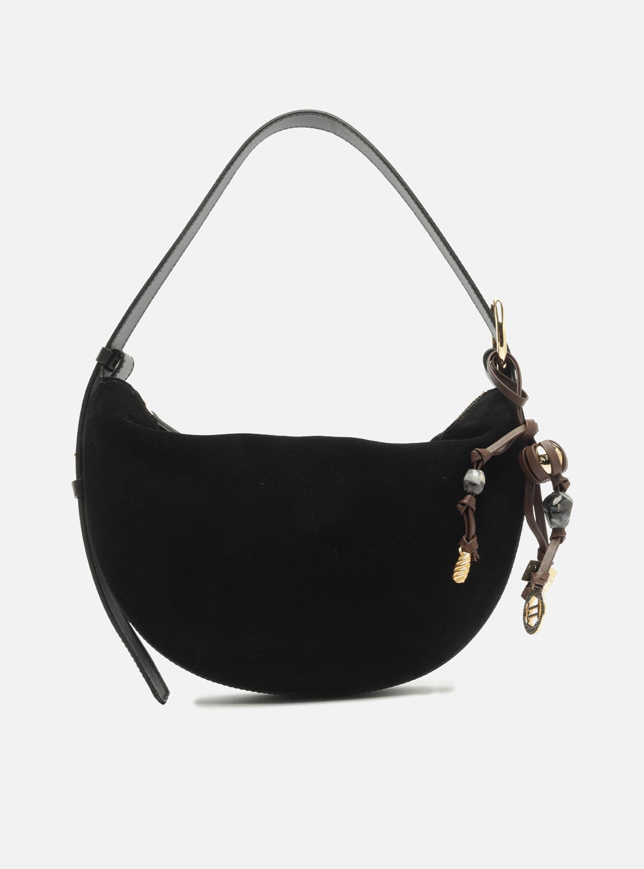 Simone Medium Suede Shoulder Bag Leather Handbag Handbags S/26