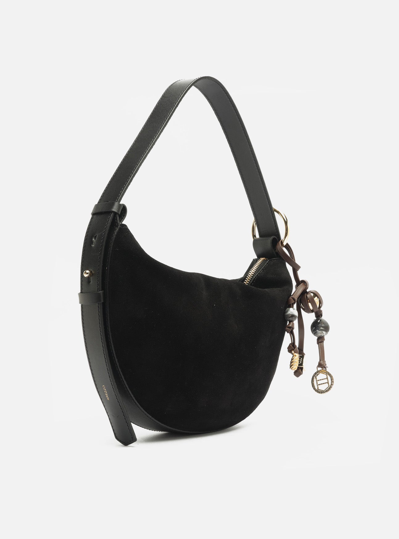 Simone Medium Suede Shoulder Bag Leather Handbag Handbags S/26