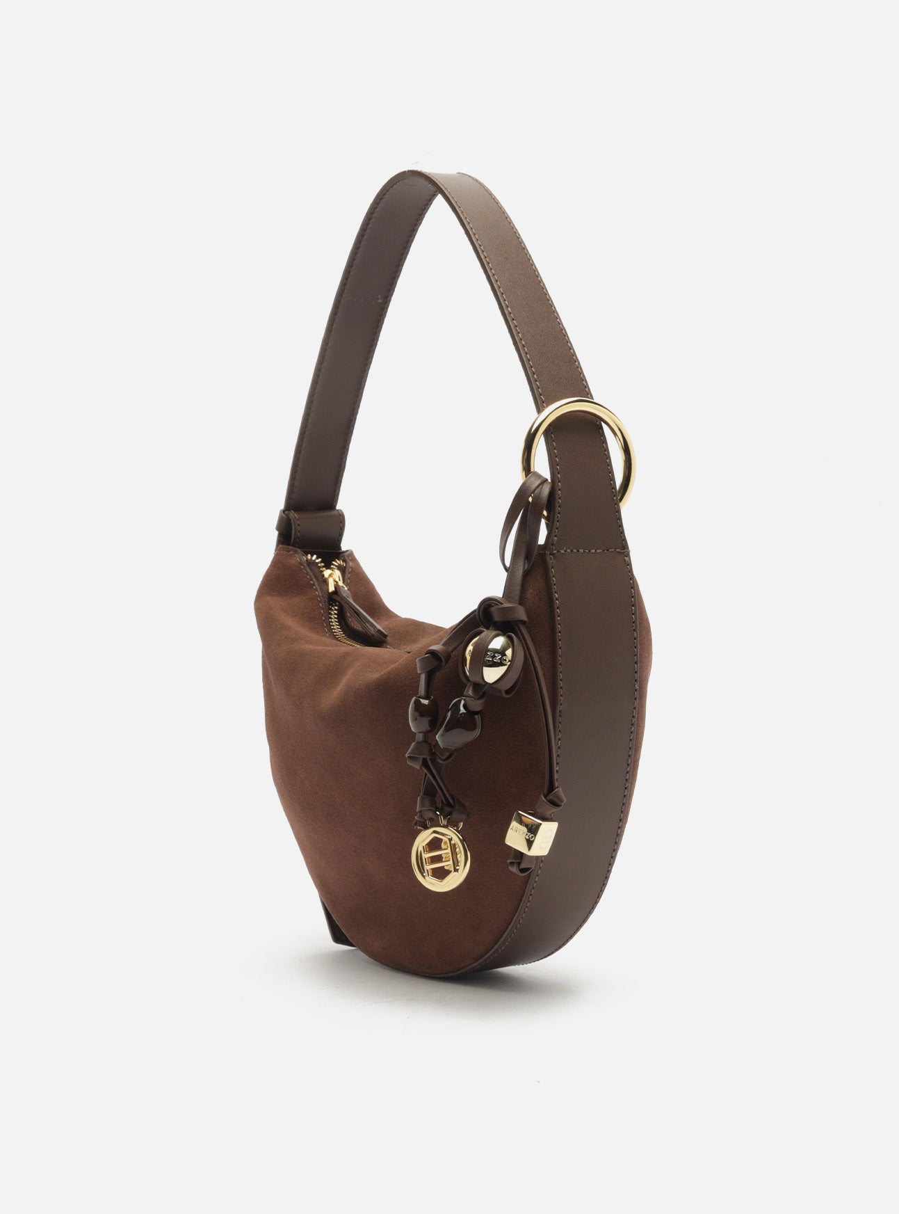 Simone Medium Suede Shoulder Bag Leather Handbag Handbags S/26