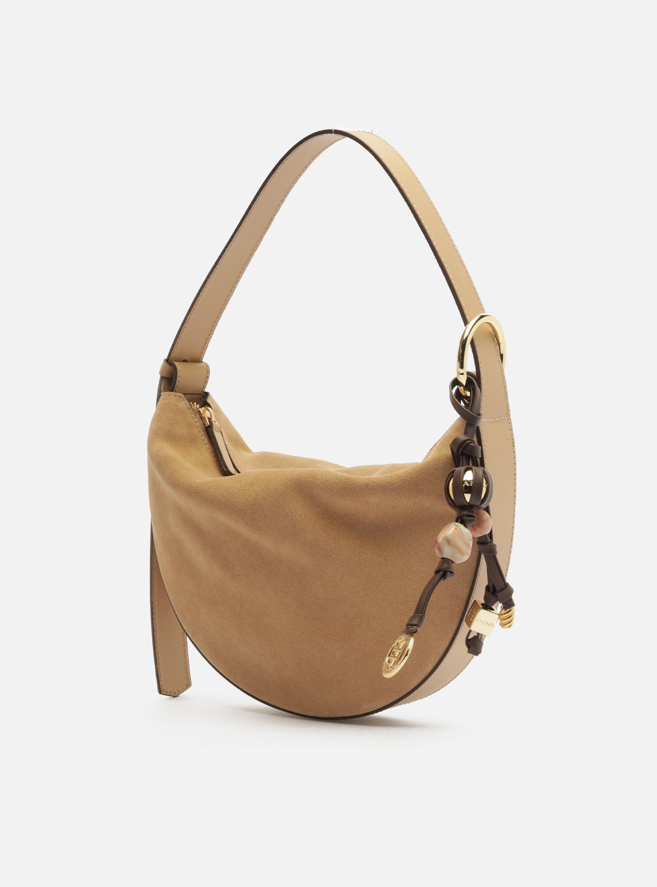 Simone Medium Suede Shoulder Bag Leather Handbag Handbags S/26