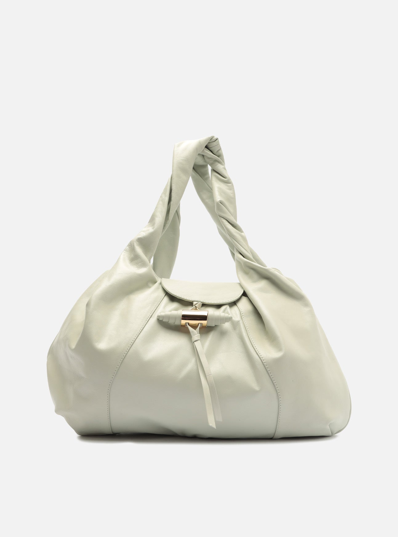 Rita Large Leather Hobo Handbags U/26