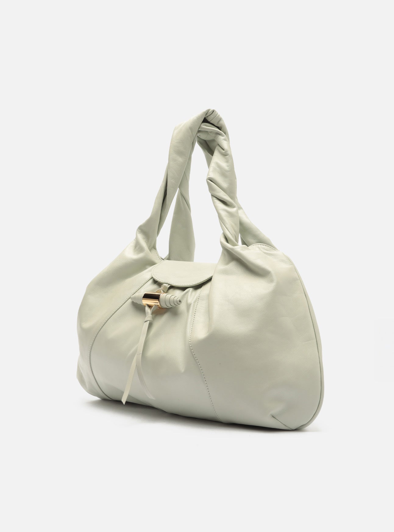 Rita Large Leather Hobo Handbags U/26