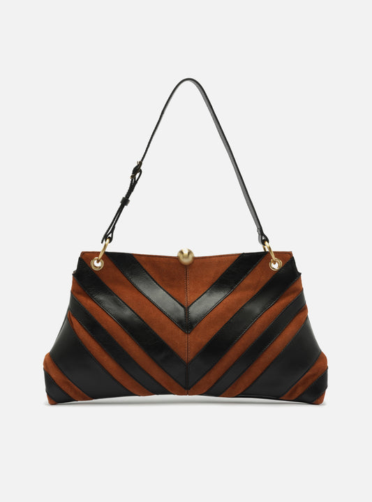 Aurora Medium Leather Shoulder Bag Handbags Fall 26