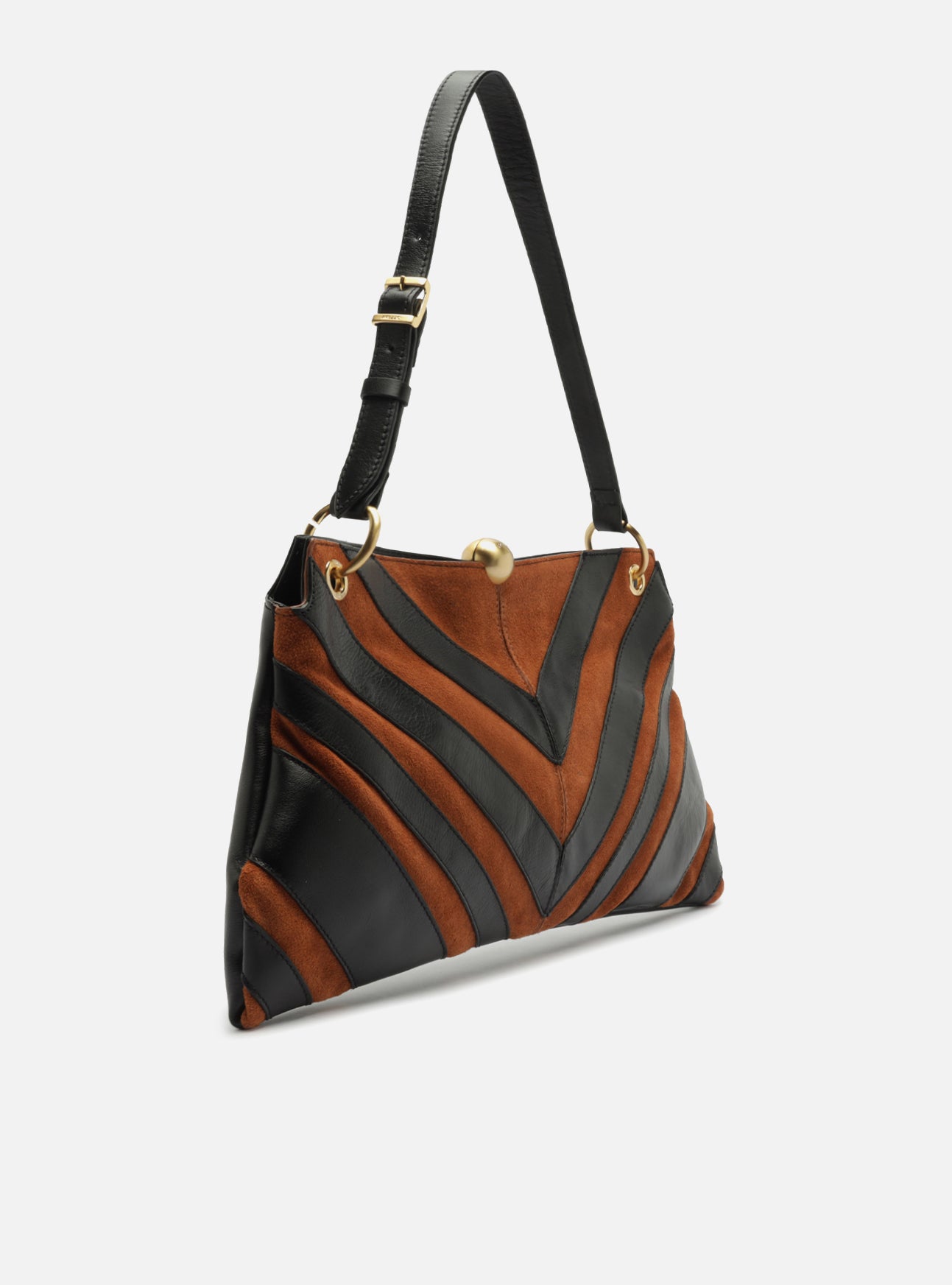 Aurora Medium Leather Shoulder Bag Handbags Fall 26