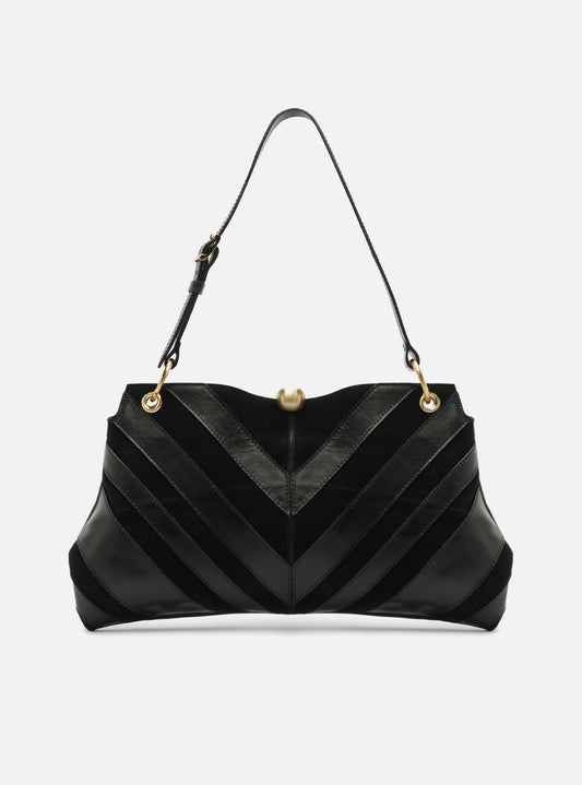 Aurora Medium Leather Shoulder Bag Handbags Fall 26