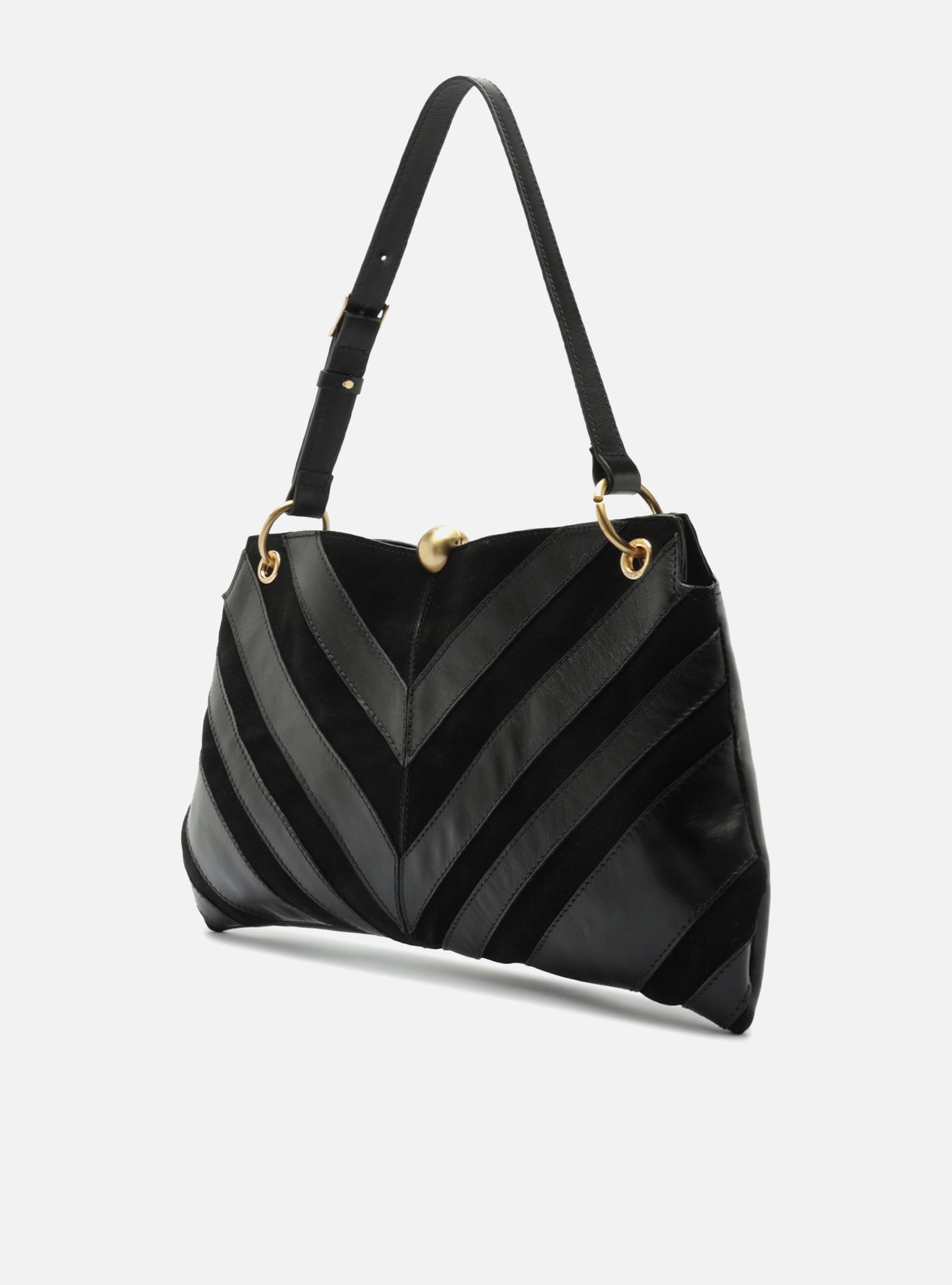 Aurora Medium Leather Shoulder Bag Handbags Fall 26