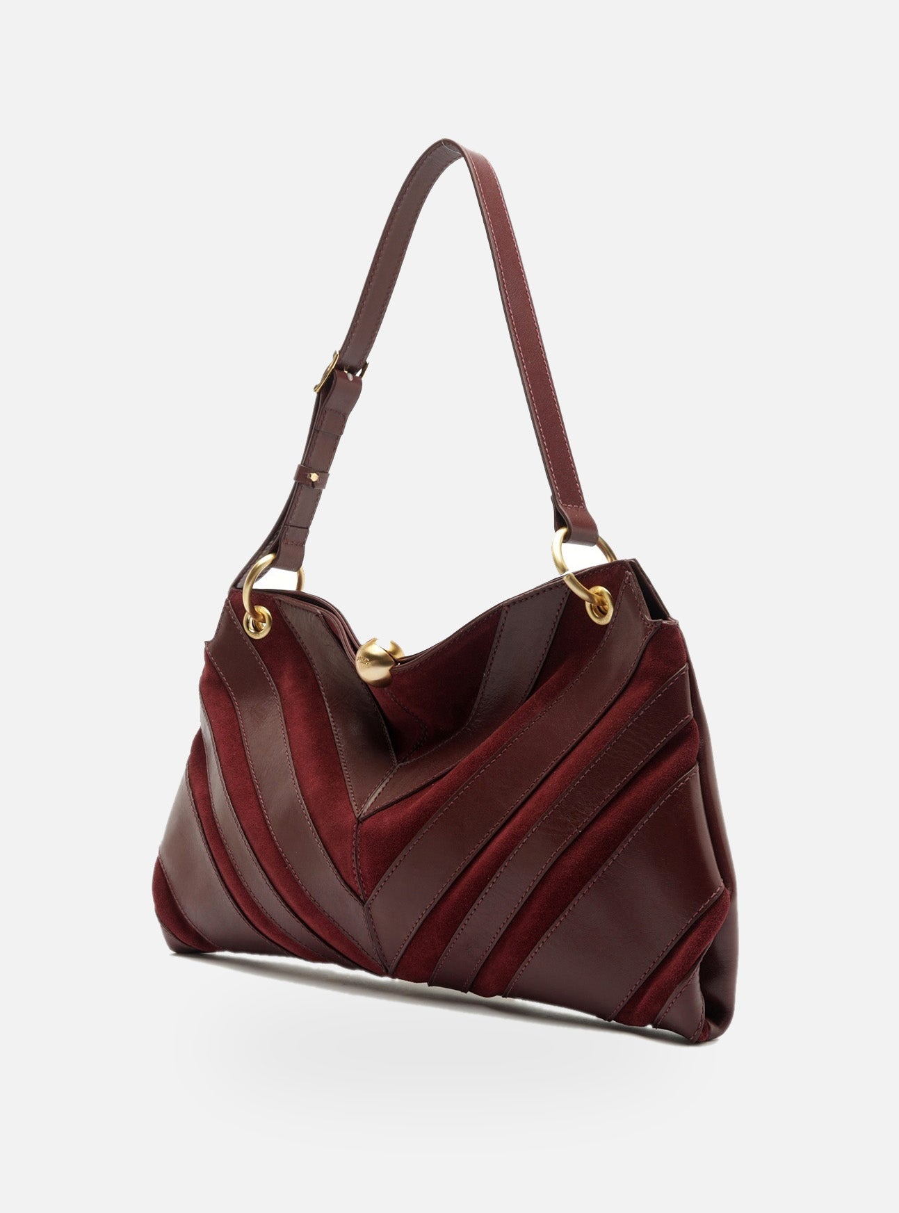 Aurora Medium Leather Shoulder Bag Handbags Fall 26