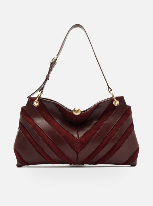Aurora Medium Leather Shoulder Bag Handbags Fall 26