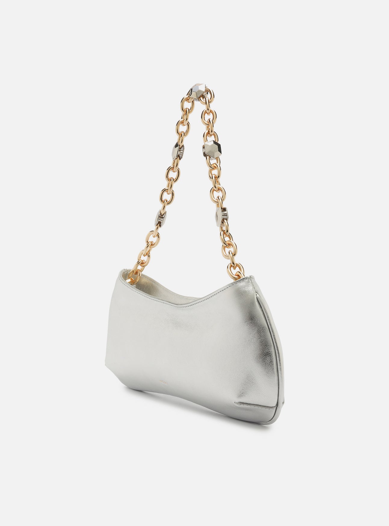 Luna Small Leather Baguette Handbags F/25