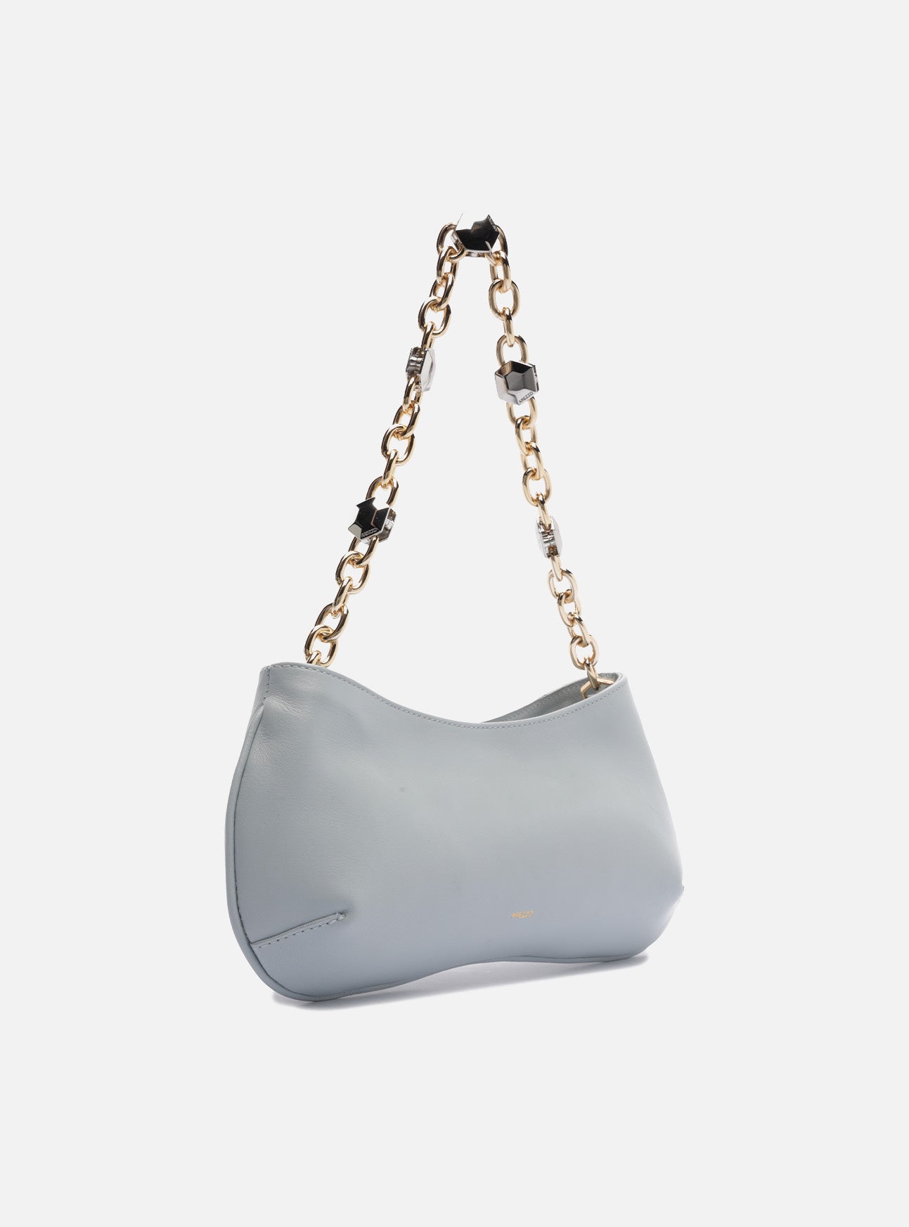 Luna Small Leather Baguette Handbags U/26