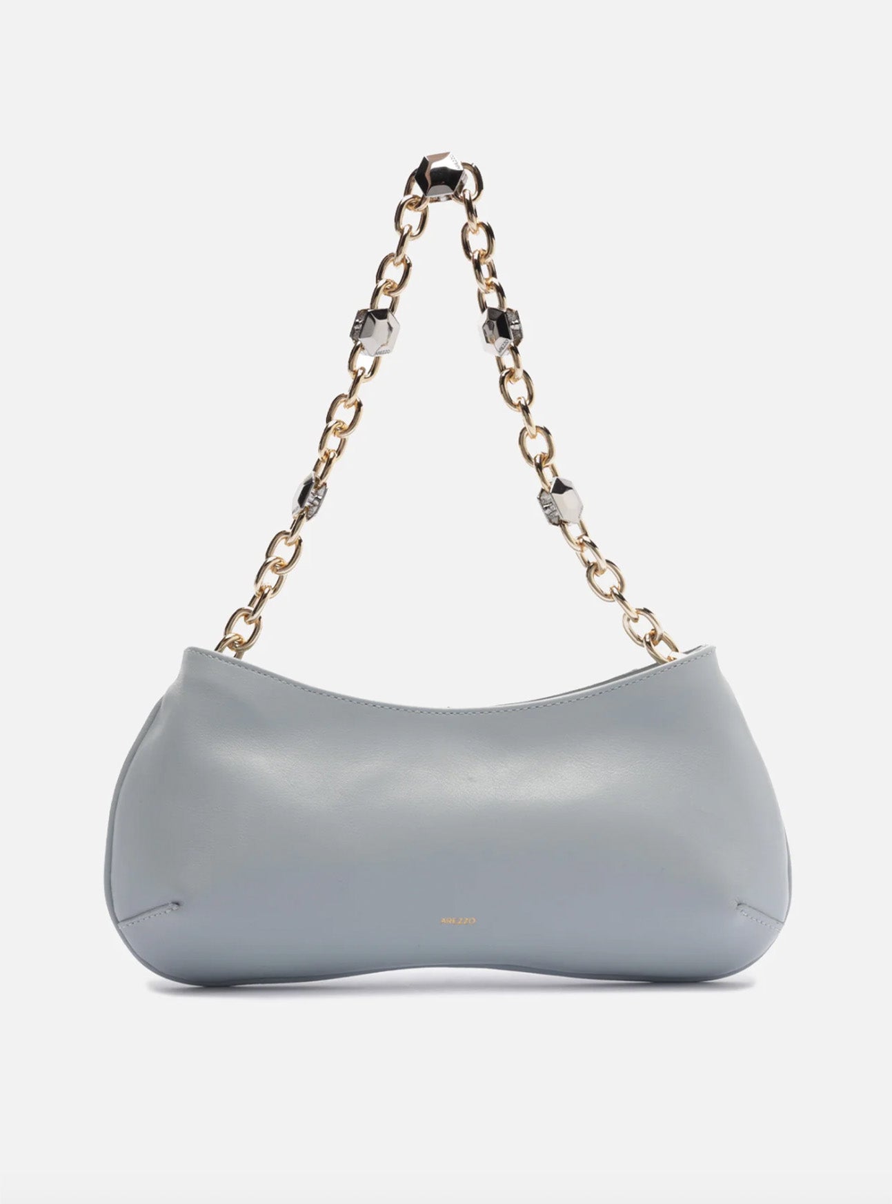 Luna Small Leather Baguette Handbags U/26