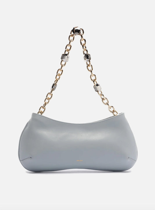 Luna Small Leather Baguette