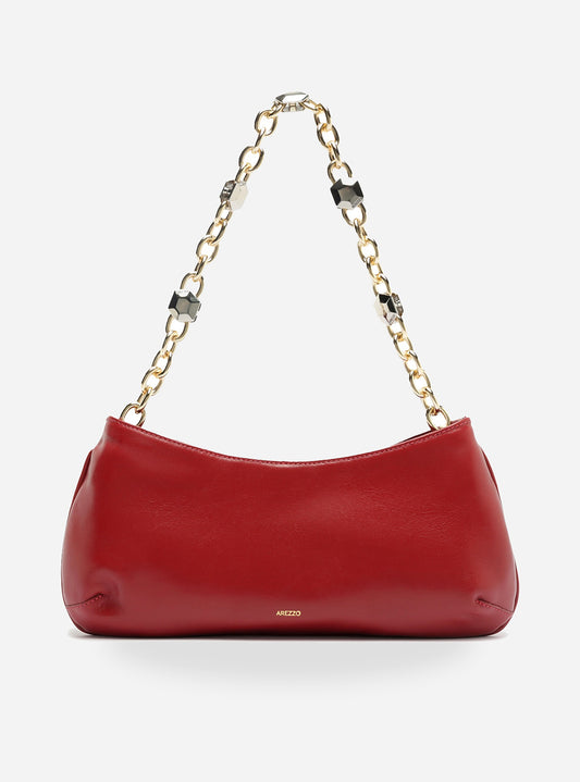 Luna Small Leather Baguette Handbags Fall 26