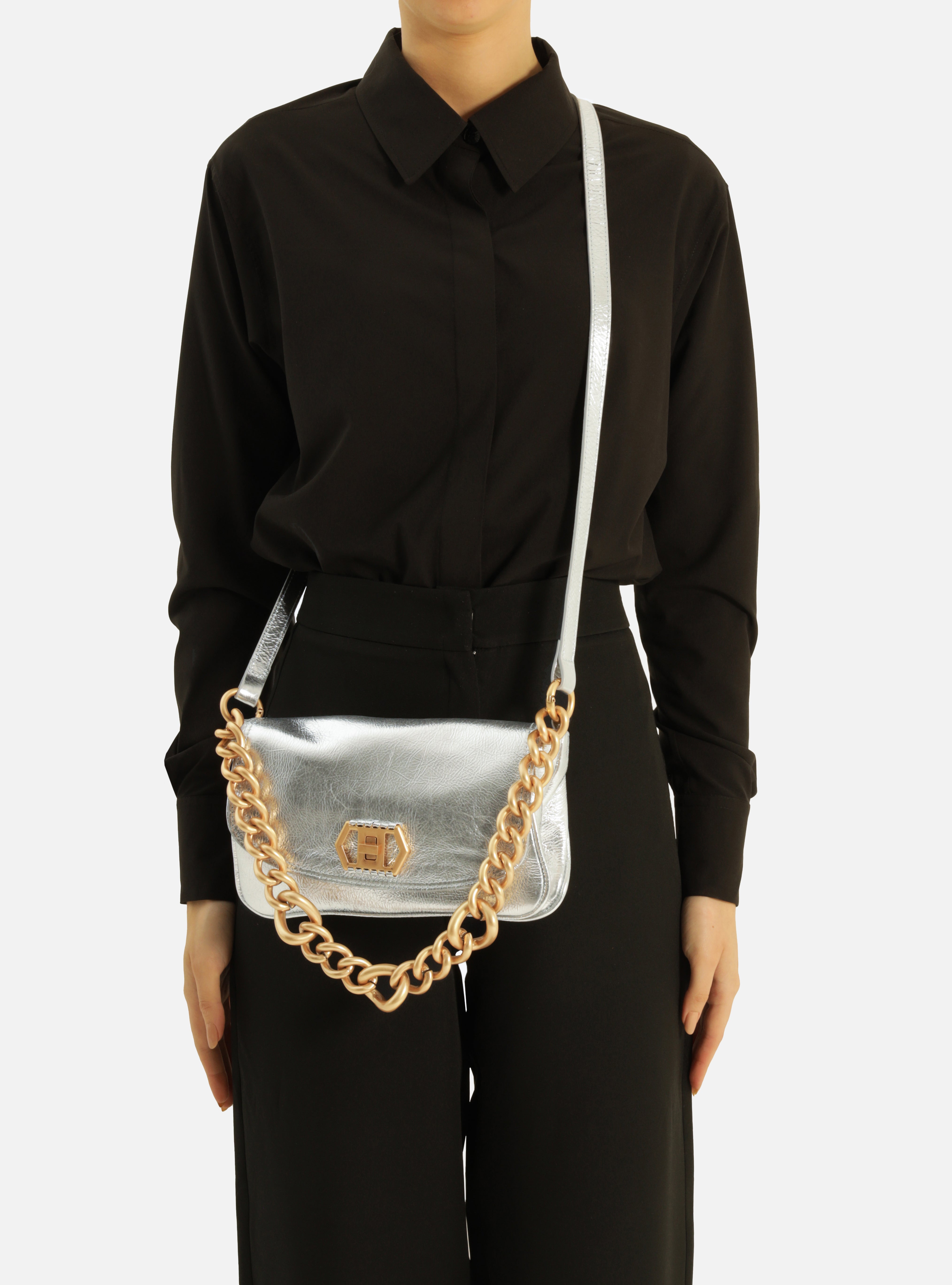 Ivy Medium Leather Crossbody Handbags F/25