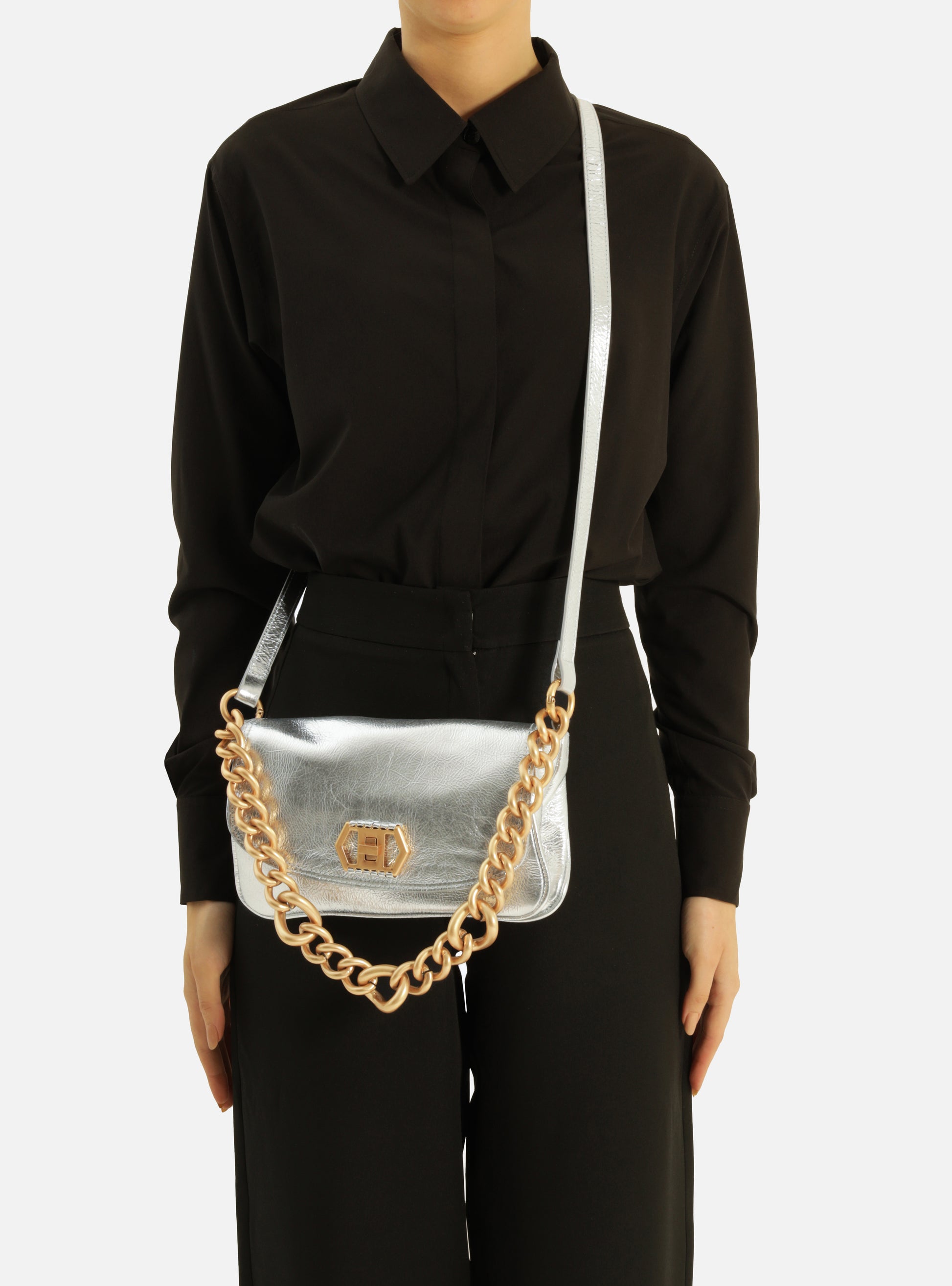 Ivy Medium Leather Crossbody Handbags F/25