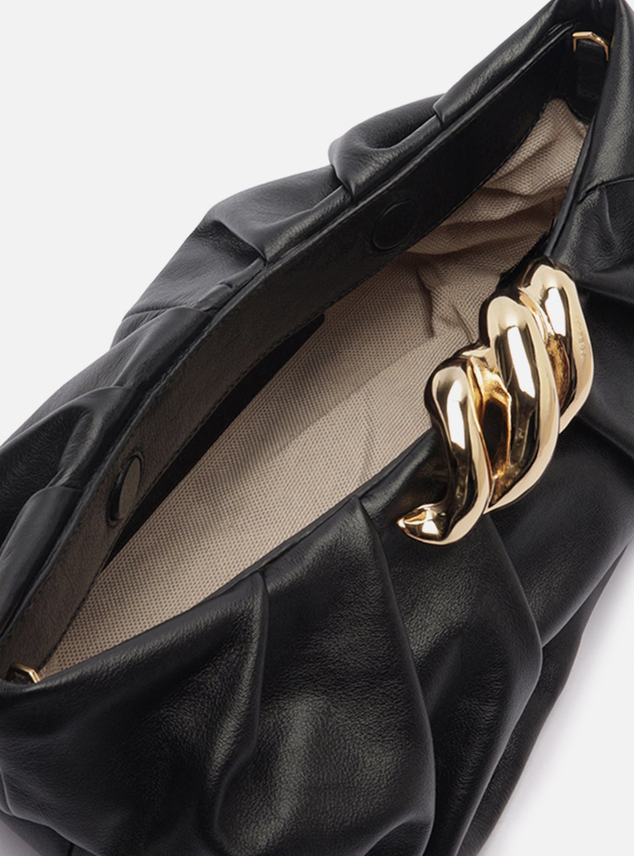 Caitlyn Medium Leather Pouch Handbags Fall 26
