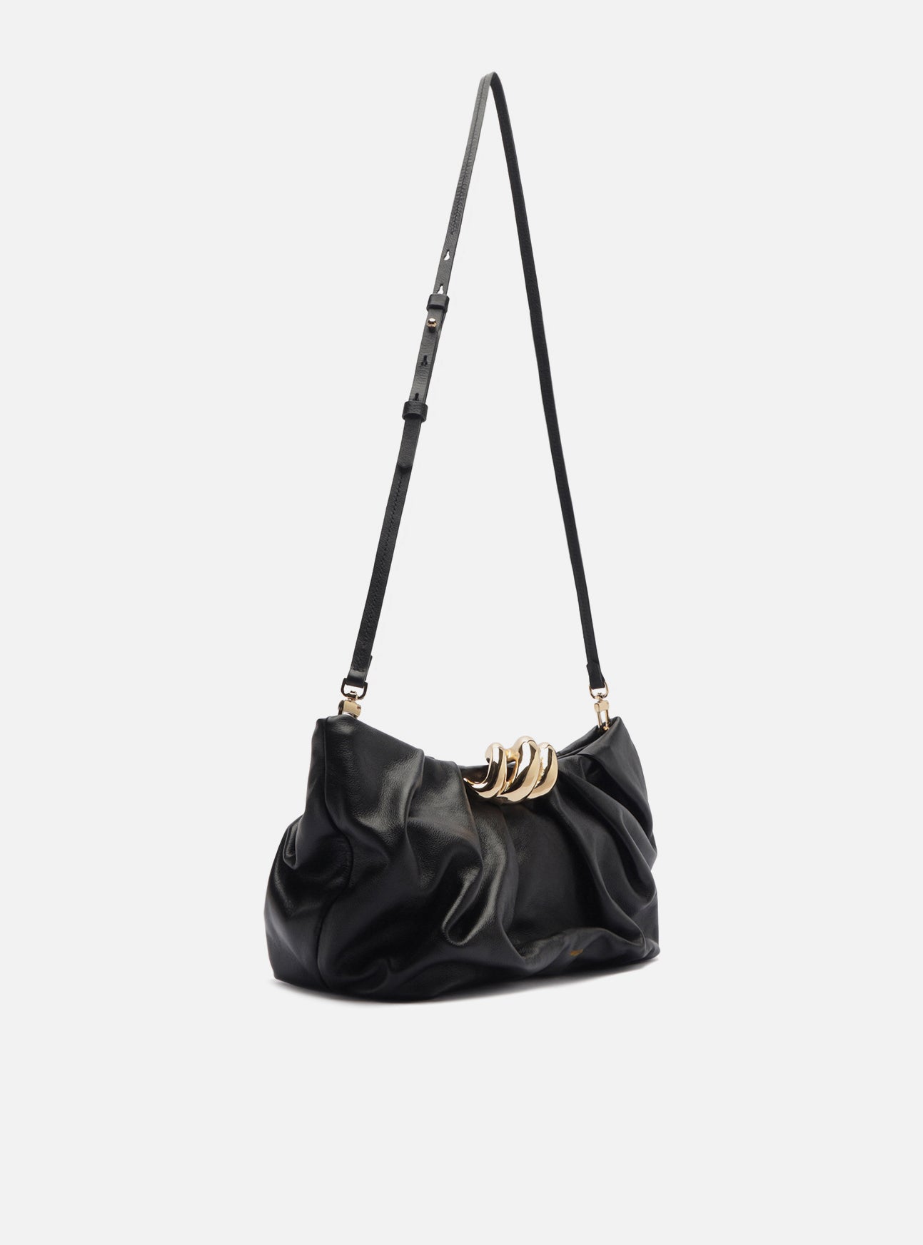 Caitlyn Medium Leather Pouch Handbags Fall 26