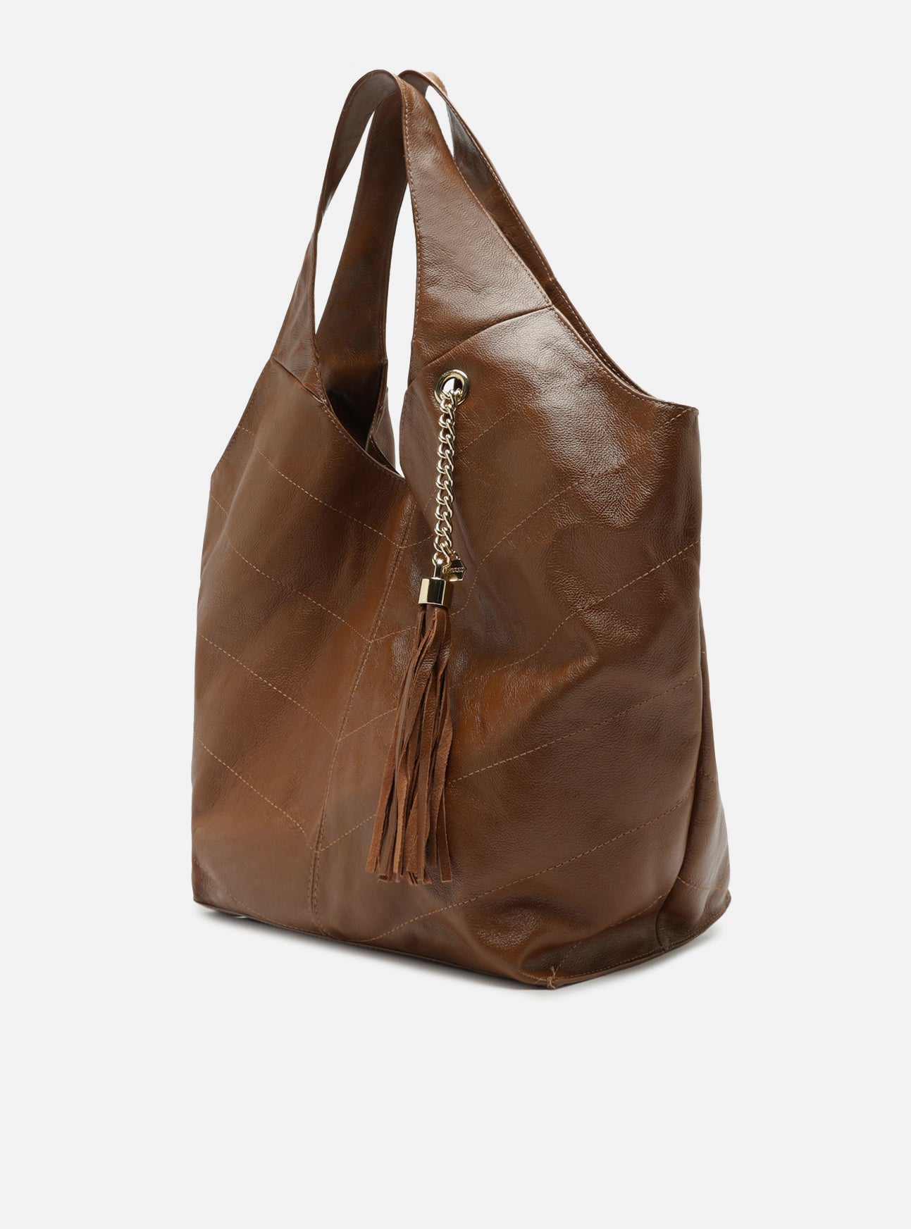 Sonya Large Hobo Leather Handbag Handbags R/26