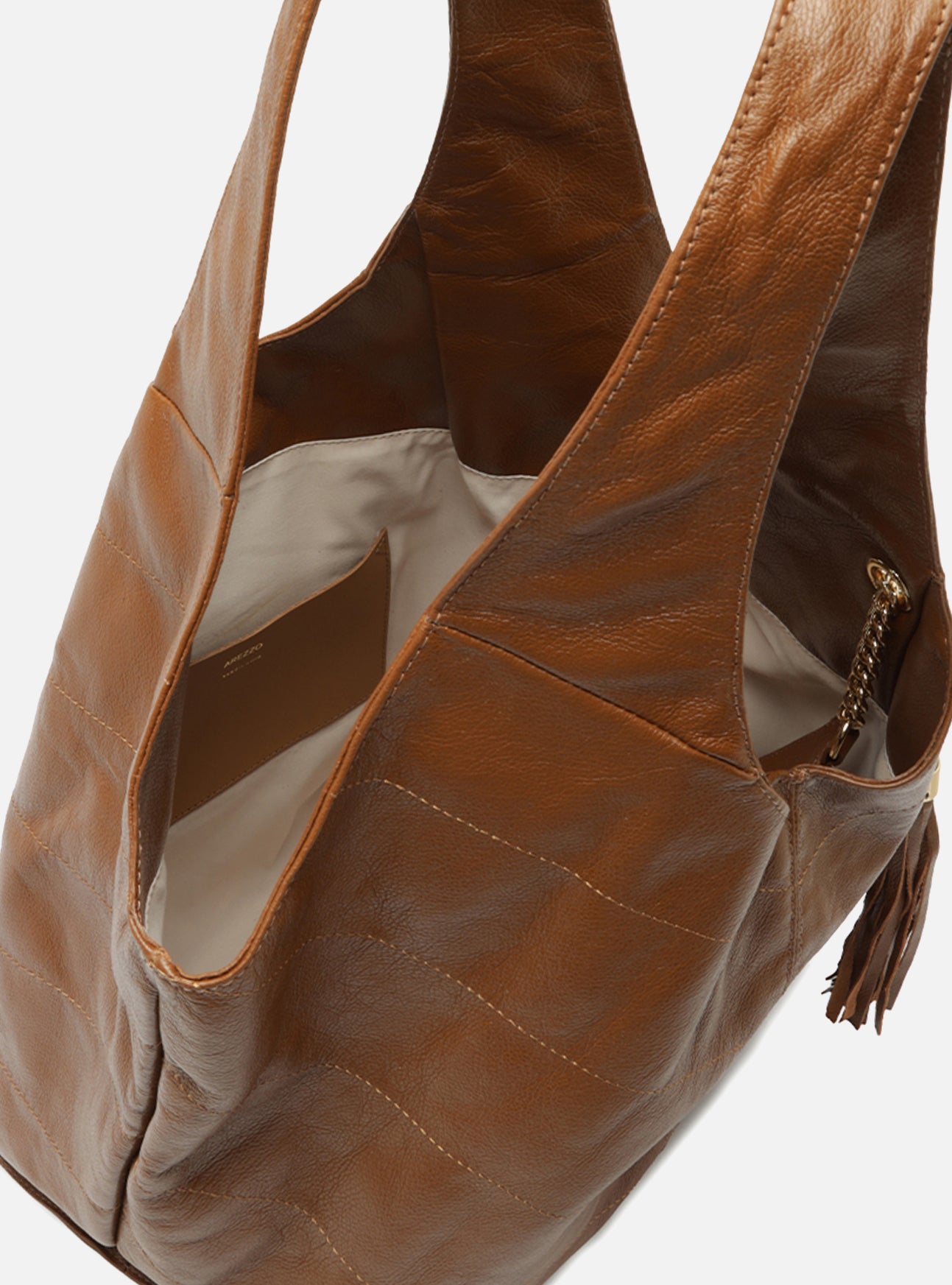 Sonya Large Hobo Leather Handbag Handbags R/26