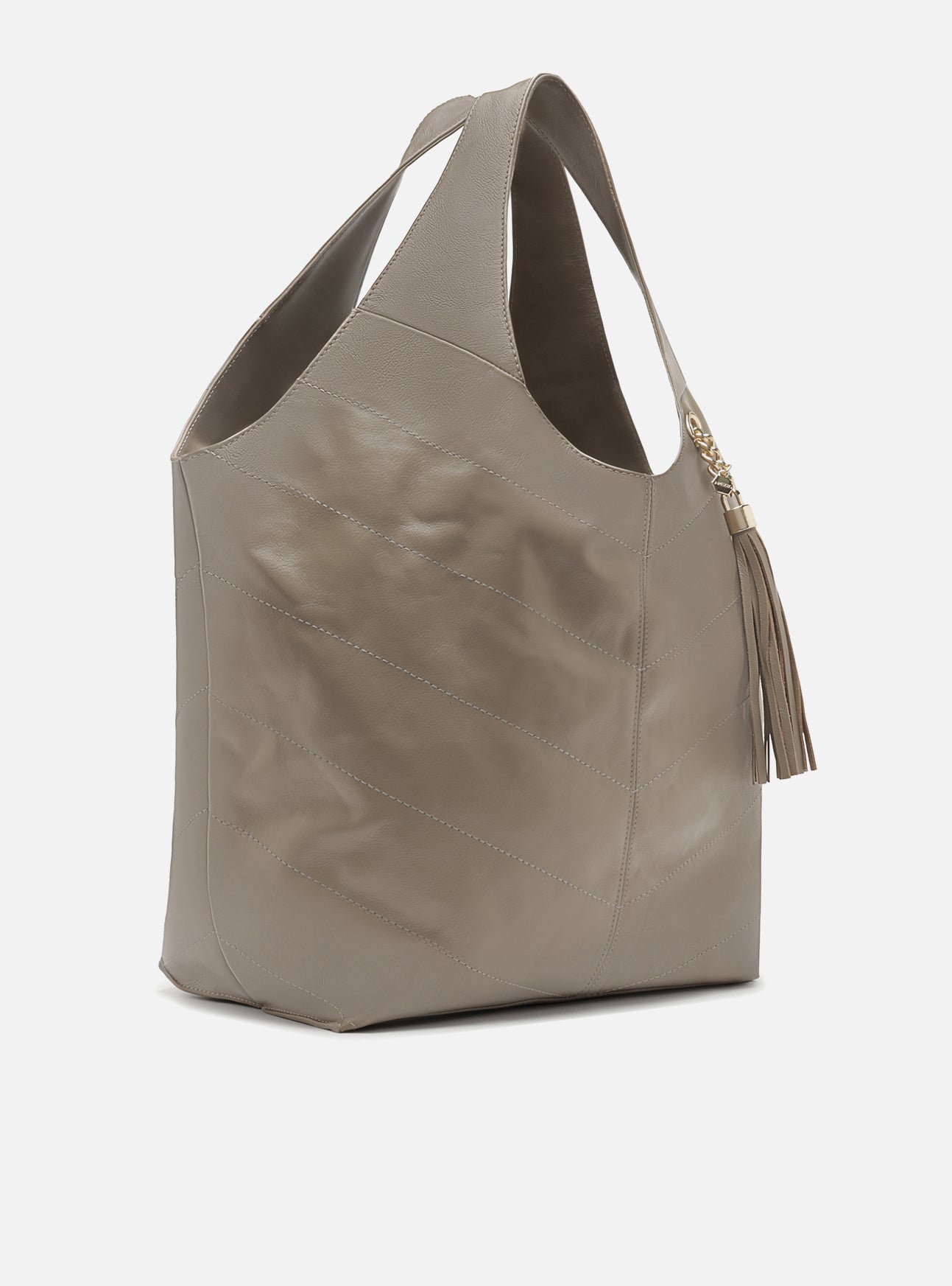 Sonya Large Hobo Leather Handbag Handbags R/26