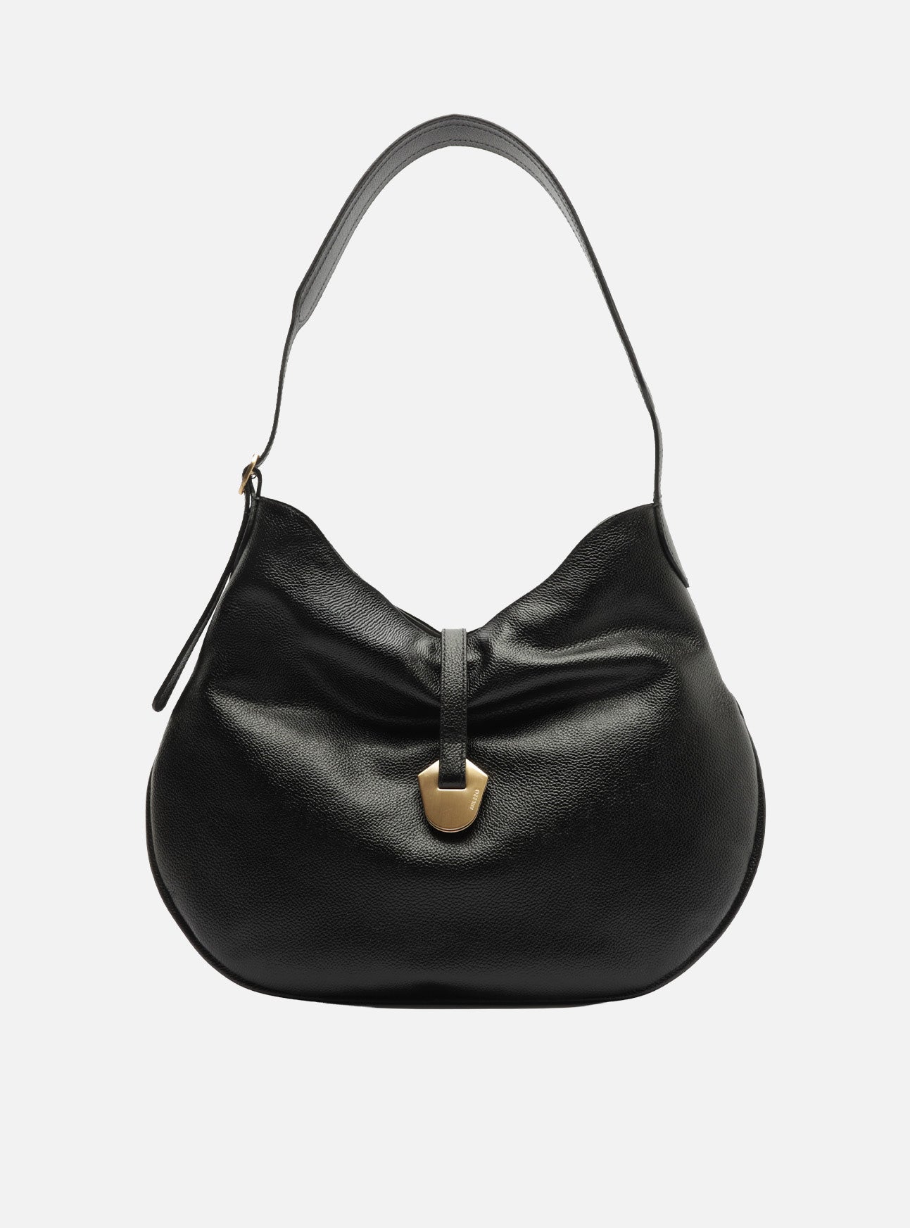 Sabrina Large Leather Hobo Handbags U/26