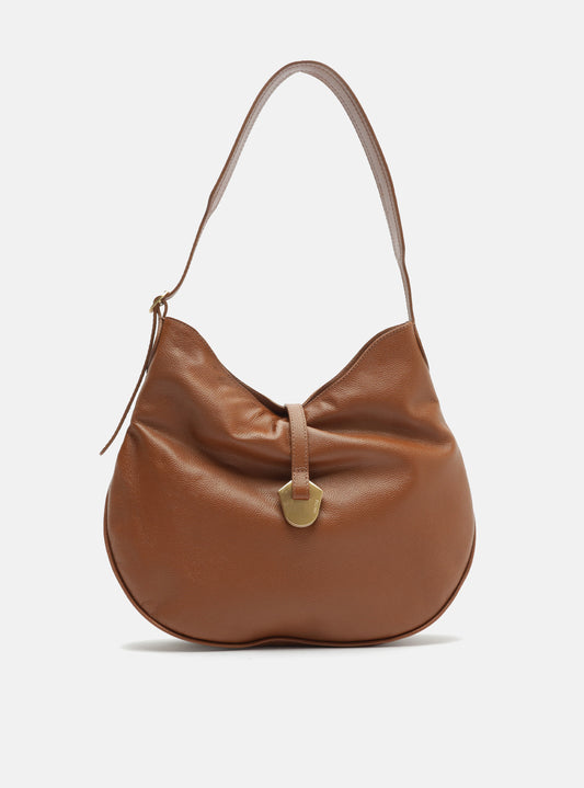 Sabrina Large Leather Hobo Bag Bag U/26