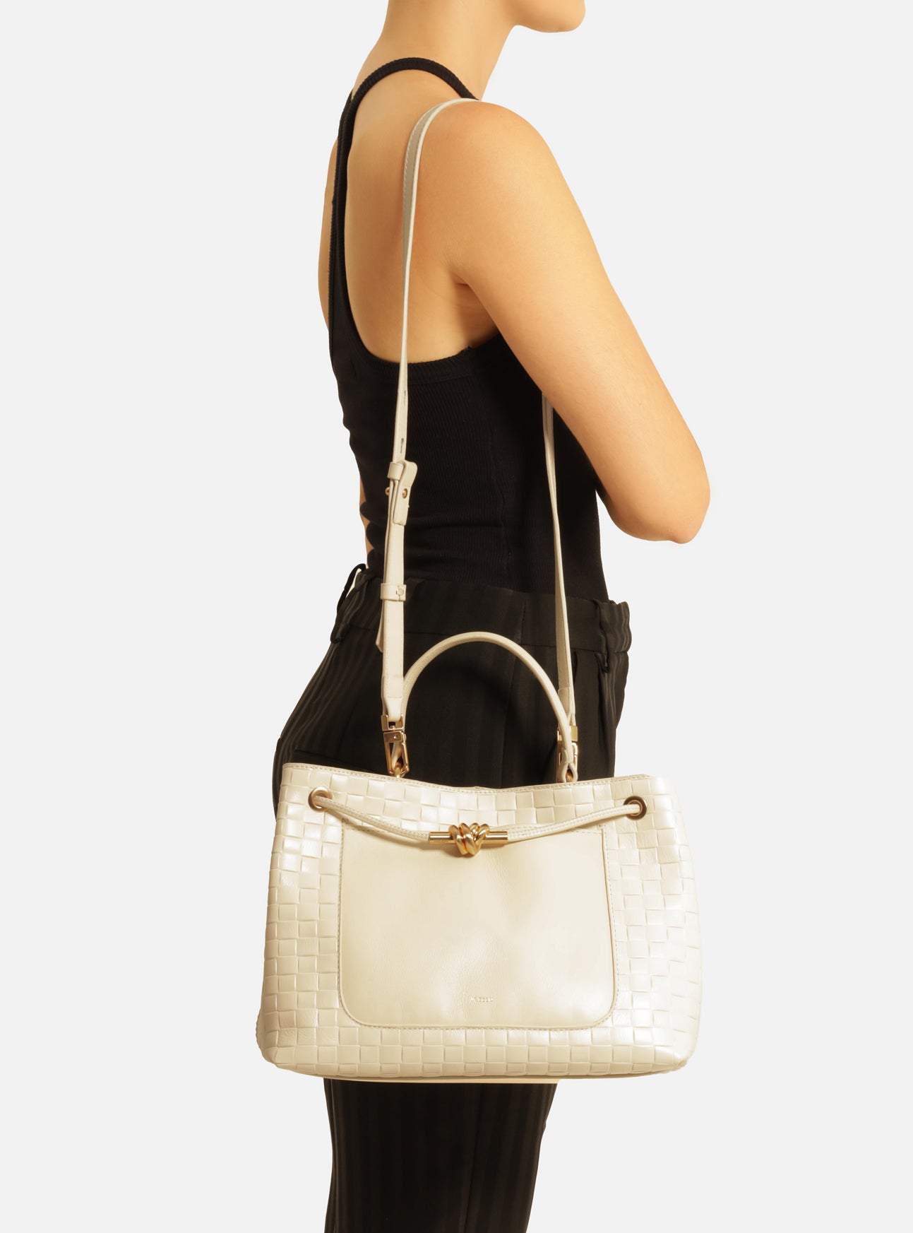 Delphine Knot Large Shopping Bag Handbag F/25