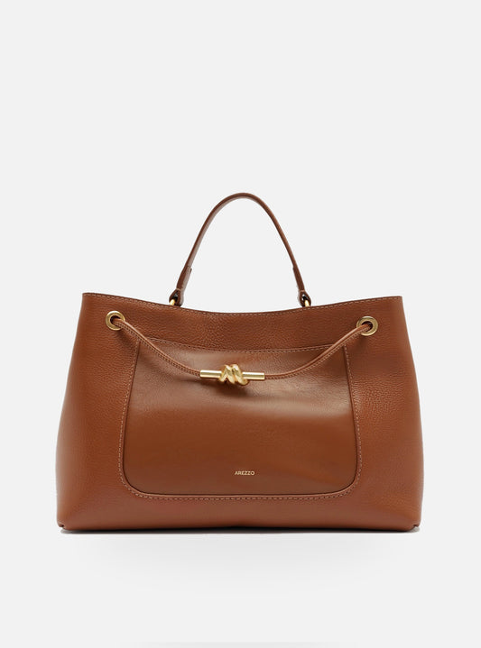Delphine Large Leather Shopping Bag Handbags Fall 26