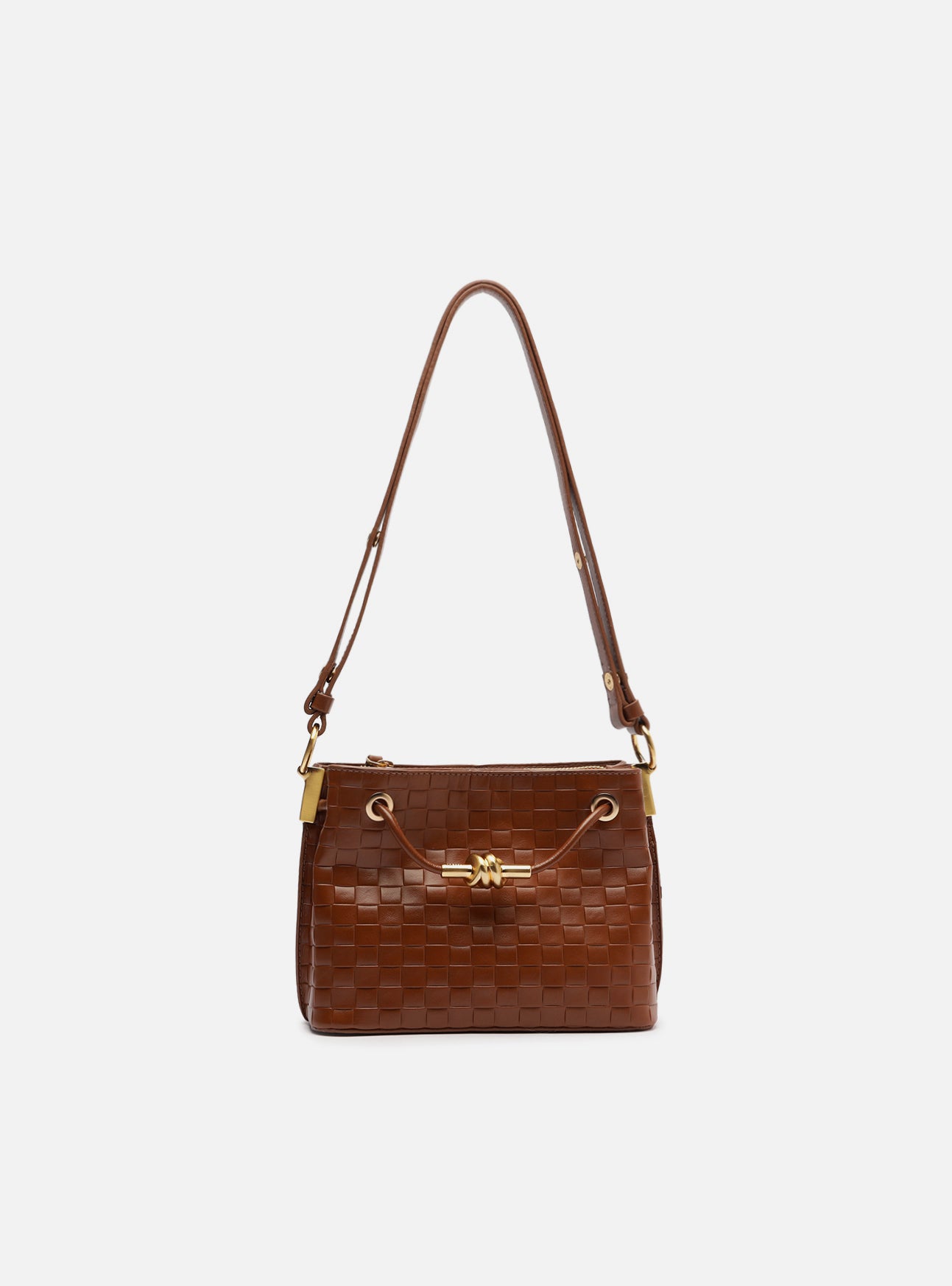 Delphine Knot Medium Crossbody Handbag F/25