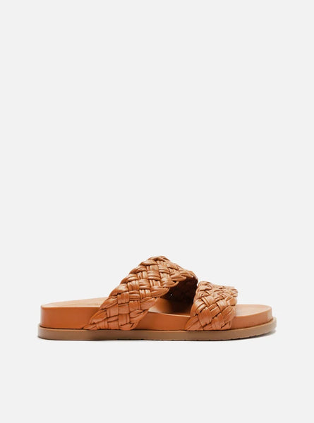 Celine Brown Flat Sandals by Arezzo for Everyday Comfort Celine Brown Flat Sandals by Arezzo for Everyday Comfort