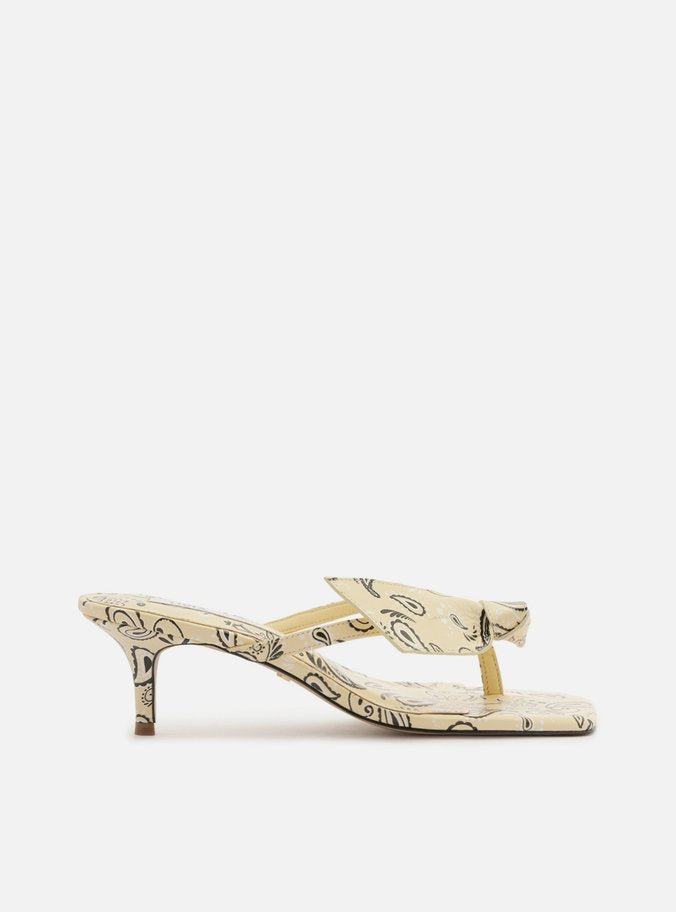 Lidia Mid Stiletto Paisley Sandal Sandal FALL 24