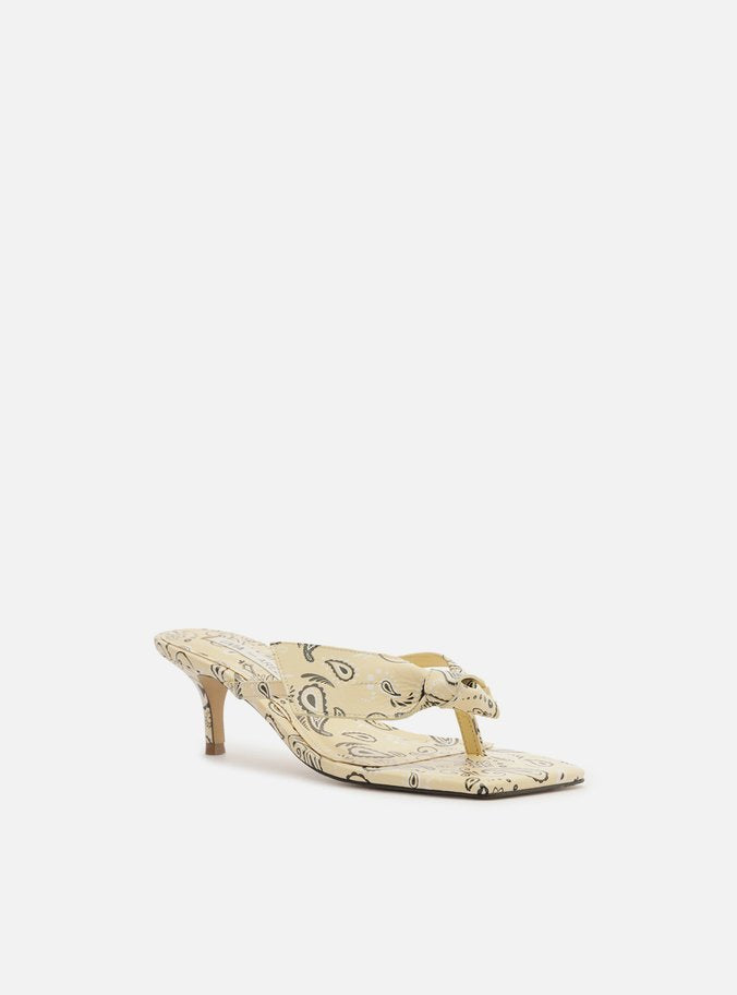 Lidia Mid Stiletto Paisley Sandal Sandal FALL 24