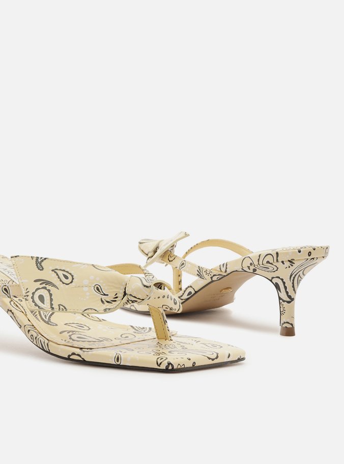 Lidia Mid Stiletto Paisley Sandal Sandal FALL 24