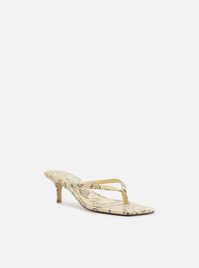 Lidia Mid Stiletto Paisley Sandal Sandal FALL 24