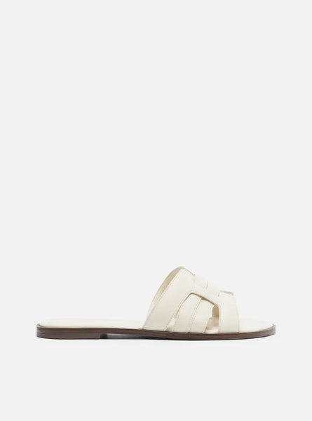 サンダル・ミュール Floriana Sandals - Rouje - Leather - White Floriana Resille • Rouje