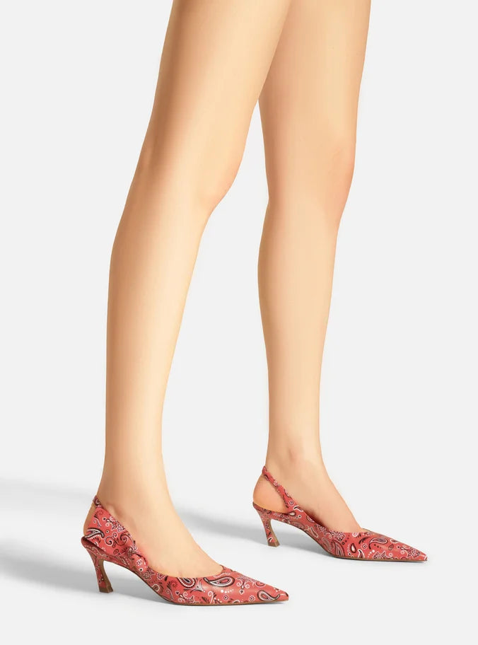 Laura Mid Stiletto Paisley Pump Pump FALL 24