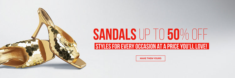 SANDALS UP TO 50% OFF