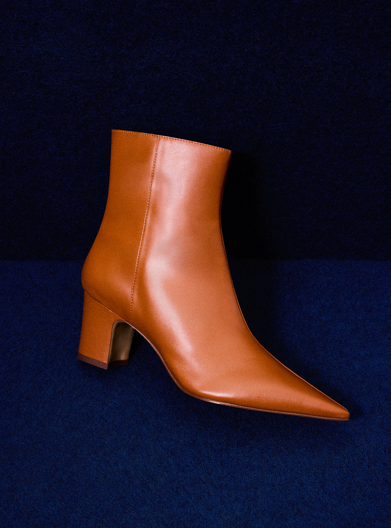 Jenna Mid Block Eco Leather Boot Boot F/25