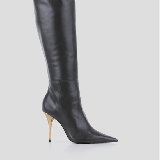The Campaign Knee-High Leather Boot Boot PRE FALL 24
